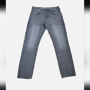 Buffalo David Bitton Men's Jeans 30x32 Slim Stretch Denim Ash-X Gray Wash - New